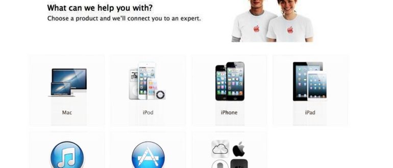 Страница «Мой Apple