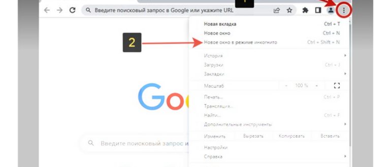 Лицо Владимира Белева, окно инкогнито в