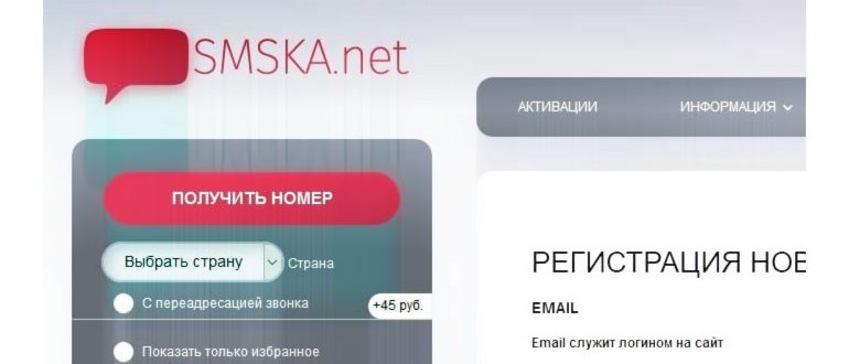 Сайт SMSKA