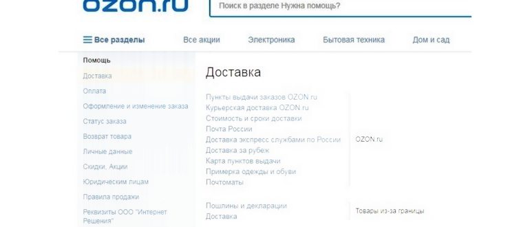 Если не забрать оплаченный заказ с Озона, вернут