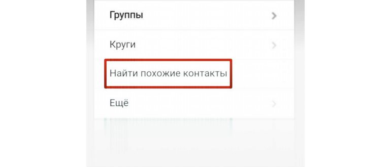 Duplicate Contacts