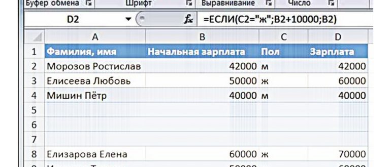 Как в Excel сделать таблицу: пошаговая