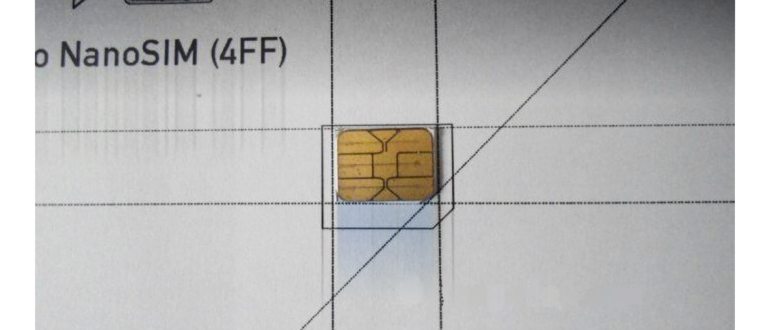 Как обрезать сим-карту под микро сим в домашних