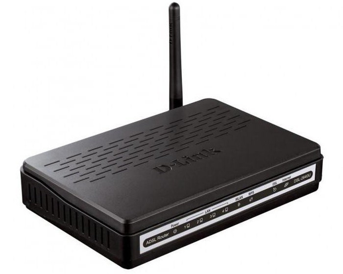 настройка роутера d link dsl 2640u