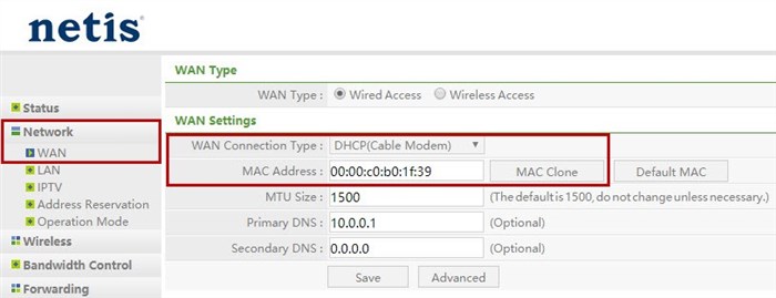 Wi fi Роутер Netis w1 Настройка • Netis wf2681
