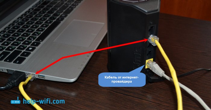 Подключение D-Link DIR-300A к компьютеру и интернету