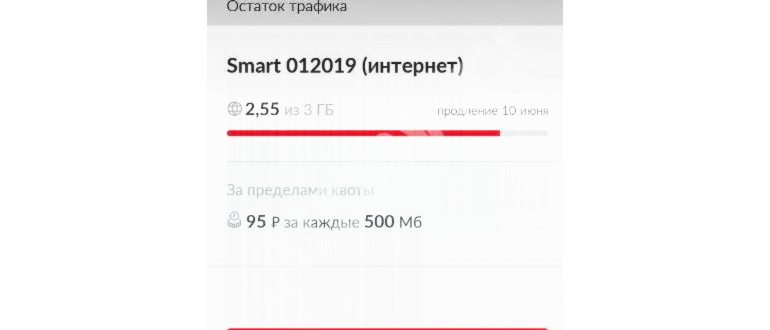 Услуга делитесь гигабайтами недоступна для