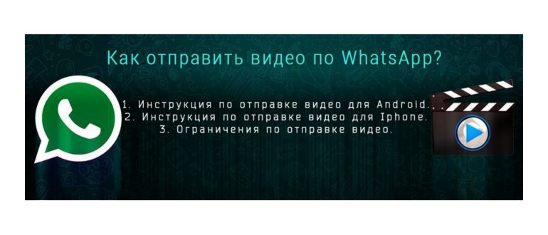 Как отправить видео