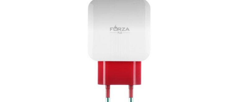 FORZA Сетевое зарядное устройство Акварель, 2xUSB,