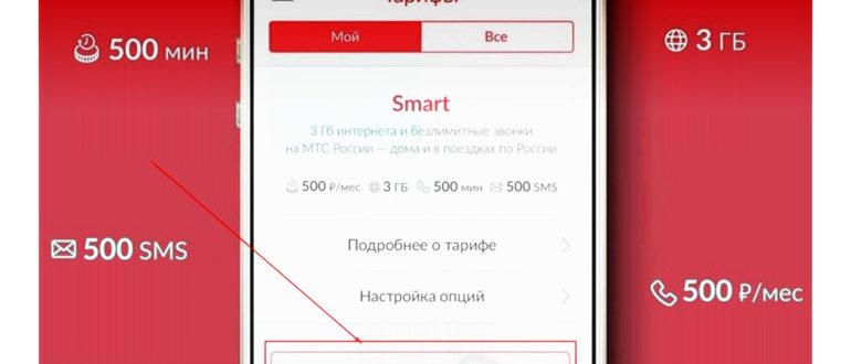 архив тарифов мтс