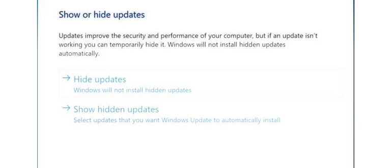 Как удалить обновления Windows 10