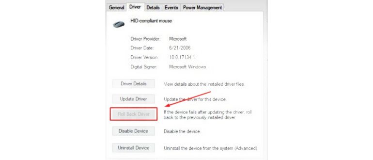 Удалить Driver Mouse